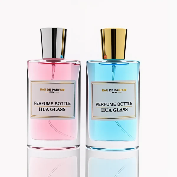 HUA0295 Perfume Bottle – Handbag Shaped Glass with Glossy Tapered Plastic Cap, 50ml (4)
